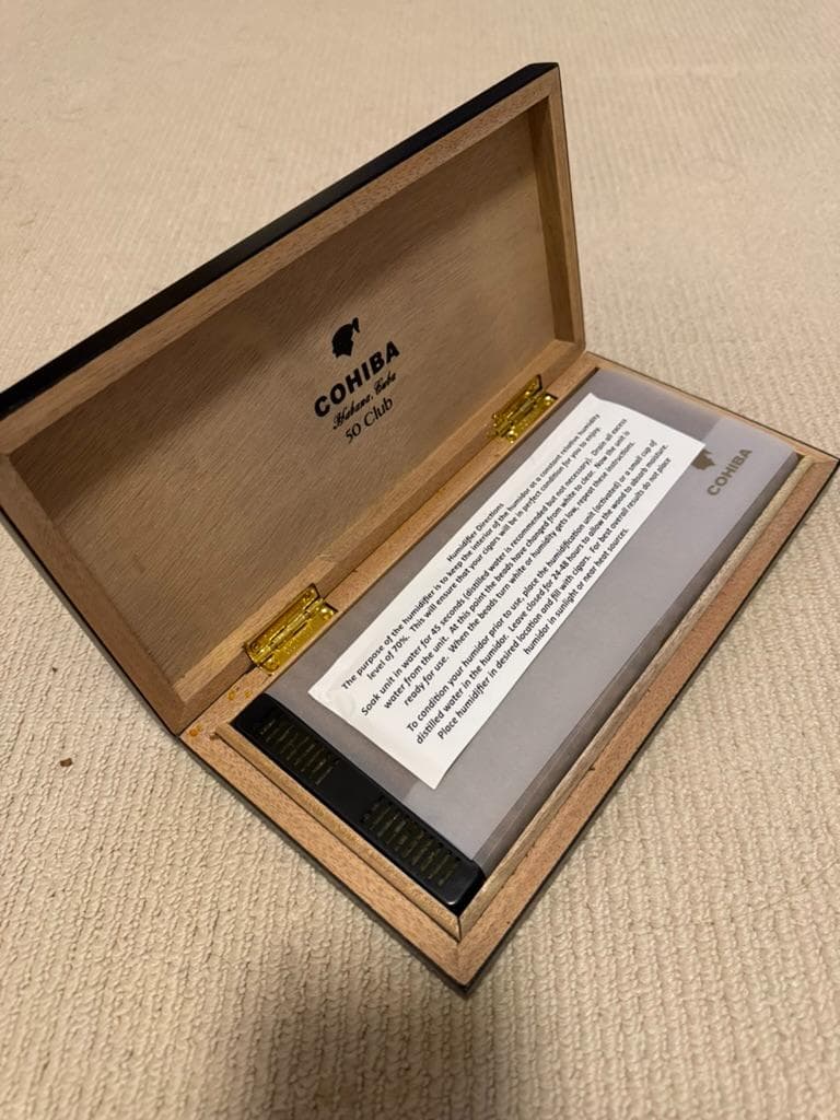 D*b様 「激レア」Cohiba Club シガーボックス ヒュミドール
