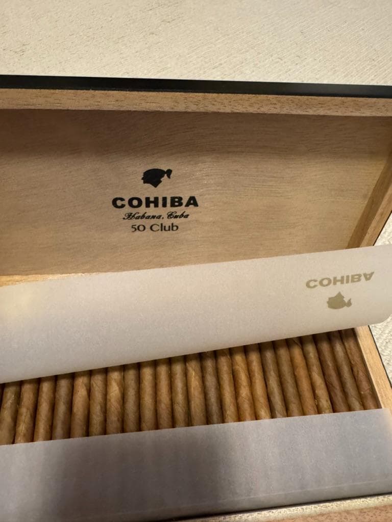 D*b様 「激レア」Cohiba Club シガーボックス ヒュミドール