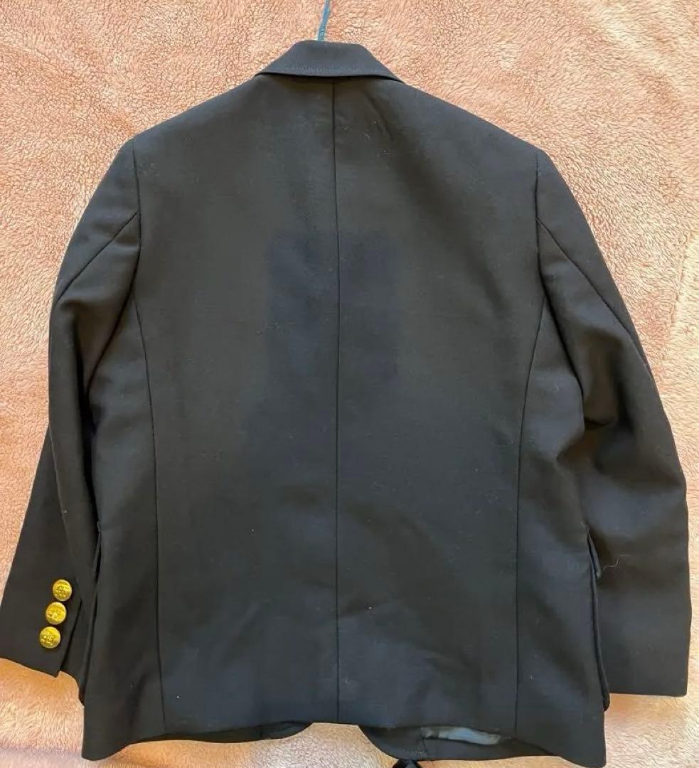 今だけ値下げ　ミキハウス　濃紺スーツとシャツとサスペンダー4点　110センチ