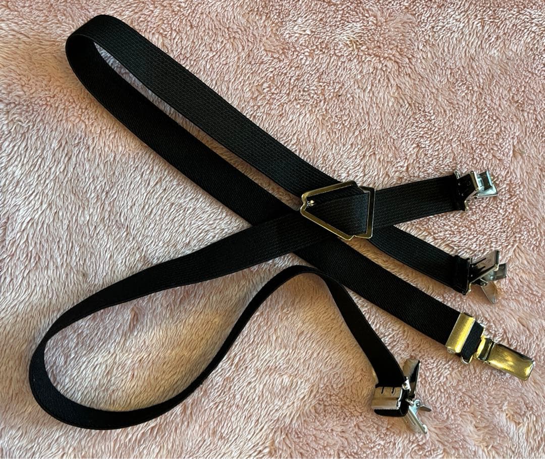 今だけ値下げ　ミキハウス　濃紺スーツとシャツとサスペンダー4点　110センチ