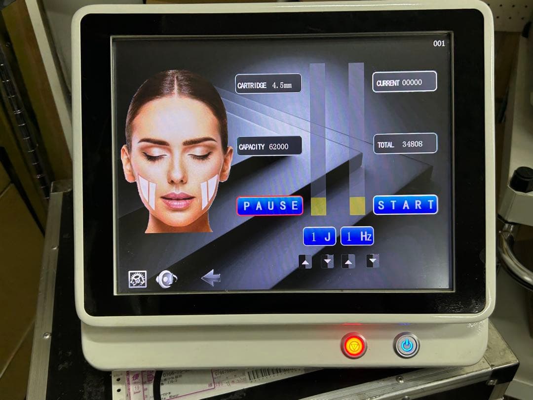 超高密度超音波　美容機器フェイス&ボディ