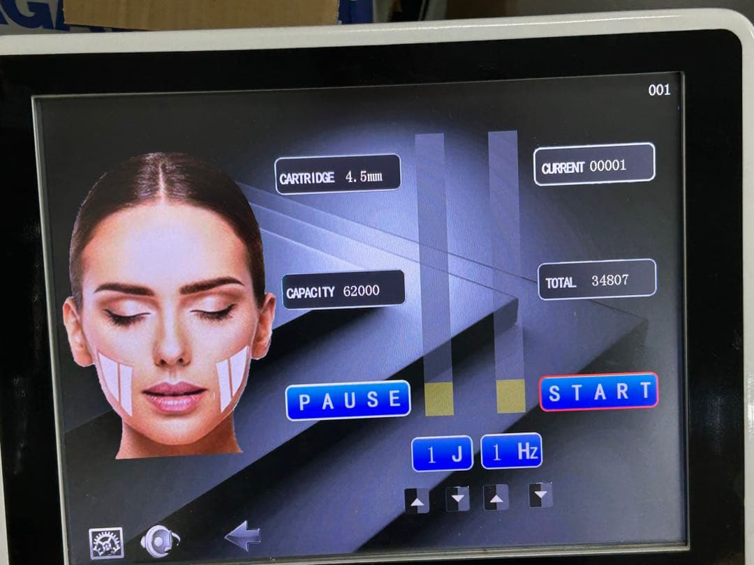 超高密度超音波　美容機器フェイス&ボディ