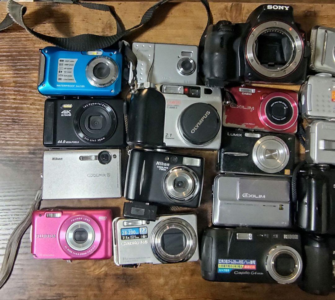デジタルカメラ18点＋３　まとめ売り