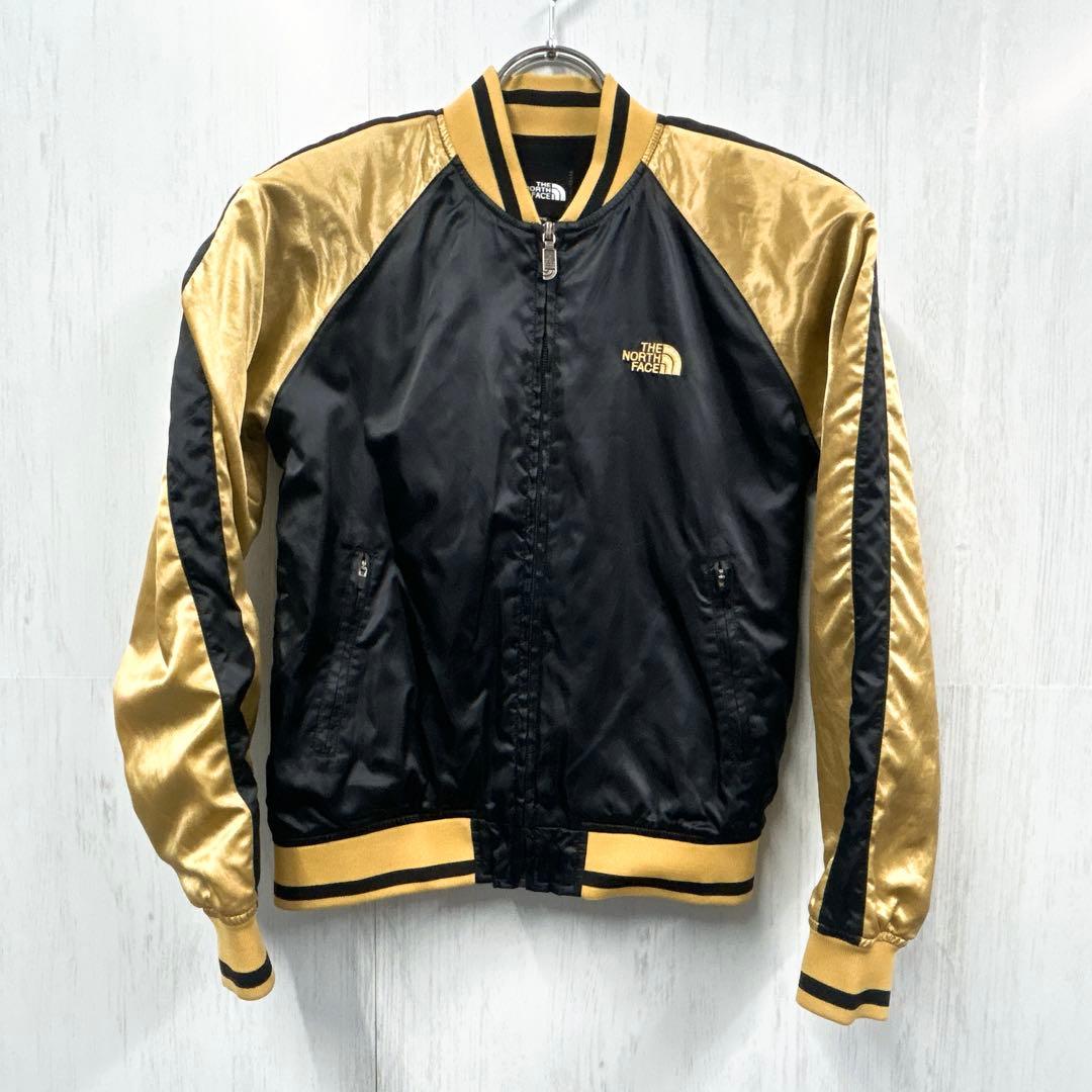 【希少】THE NORTH FACE MA-1 スカジャン黒金 M