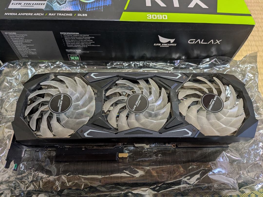 RTX 3090 24GB グラフィックボード【動作確認済】