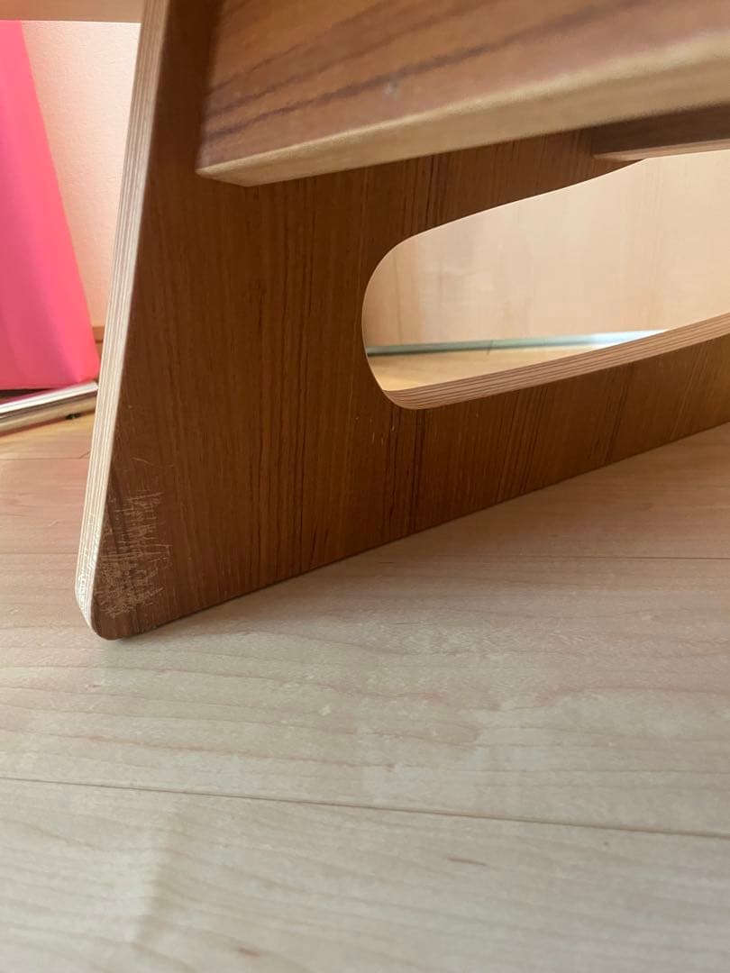 天童木工　TENDO 低座イス　ワインレッド