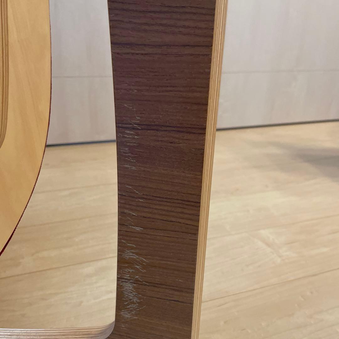 天童木工　TENDO 低座イス　ワインレッド