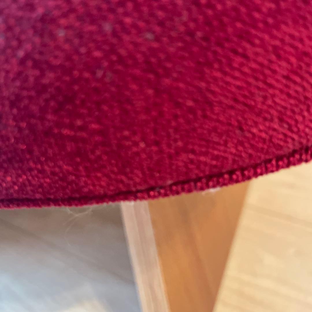 天童木工　TENDO 低座イス　ワインレッド