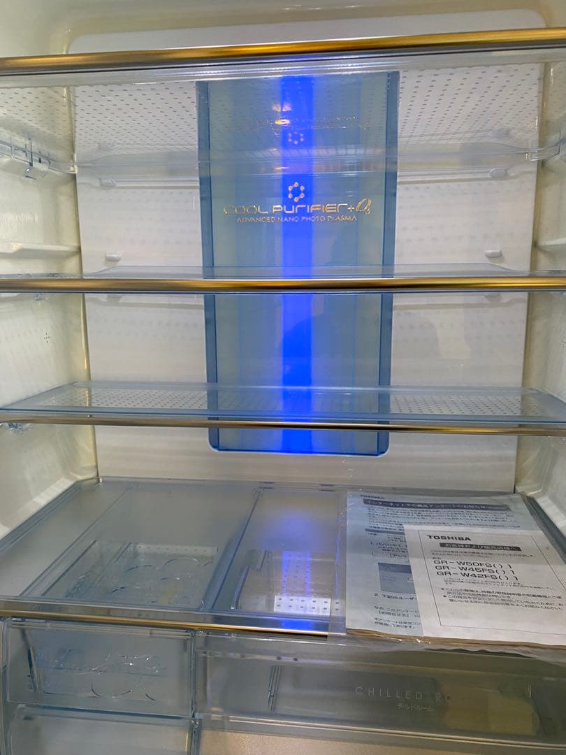 新品未使用　東芝　冷蔵庫　GR-W45FS (ST) 1