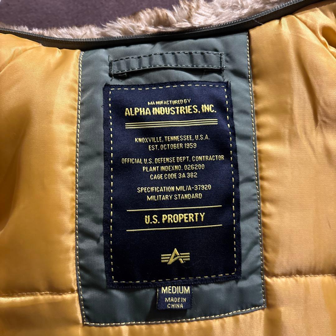 ALPHA INDUSTRIES N-3B 美品