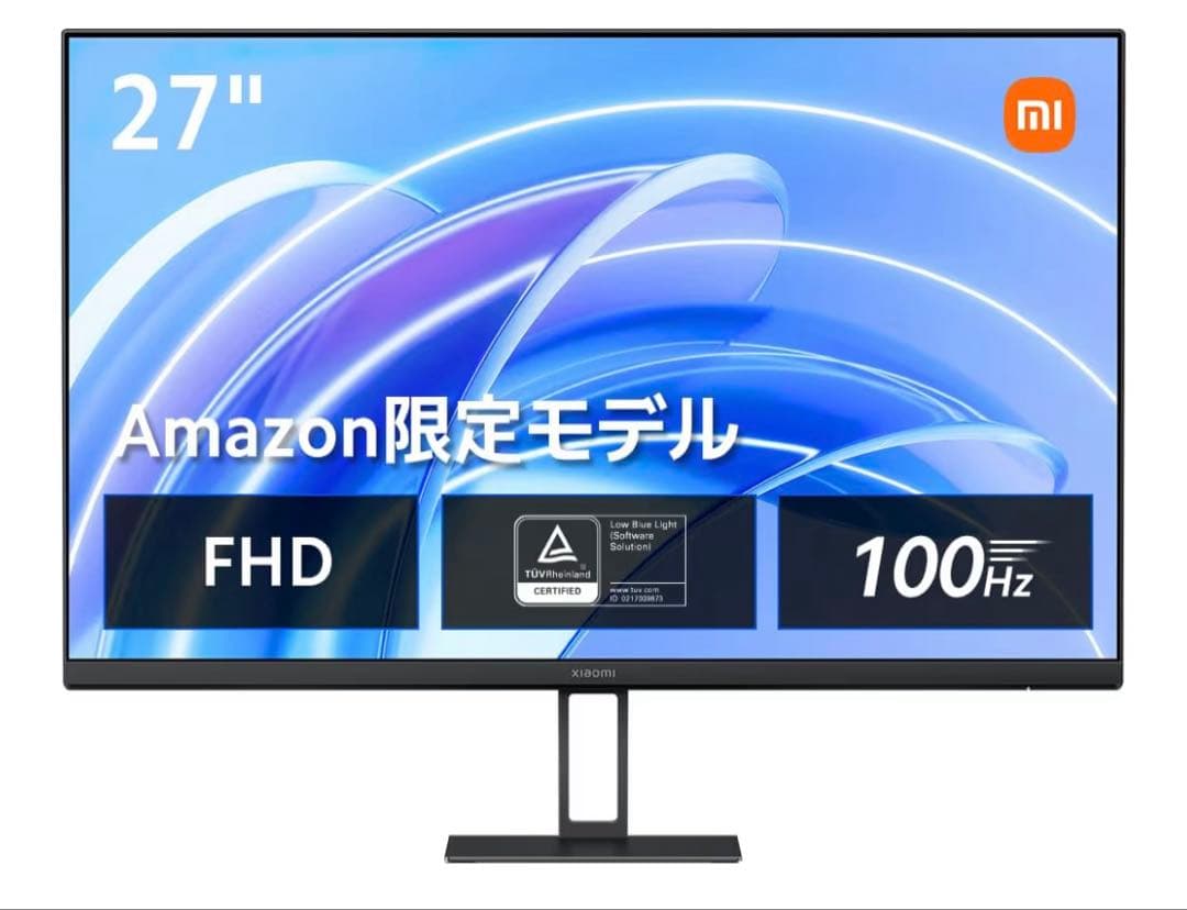 【美品】Xiaomi モニター A27i 27インチ フルHD 100Hz