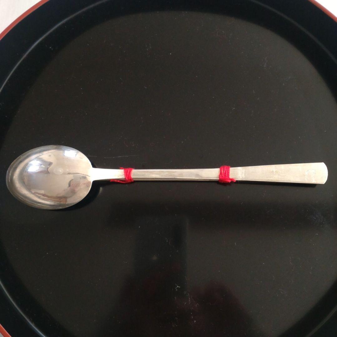 韓国　アンティ−ク　スプーンと箸セット