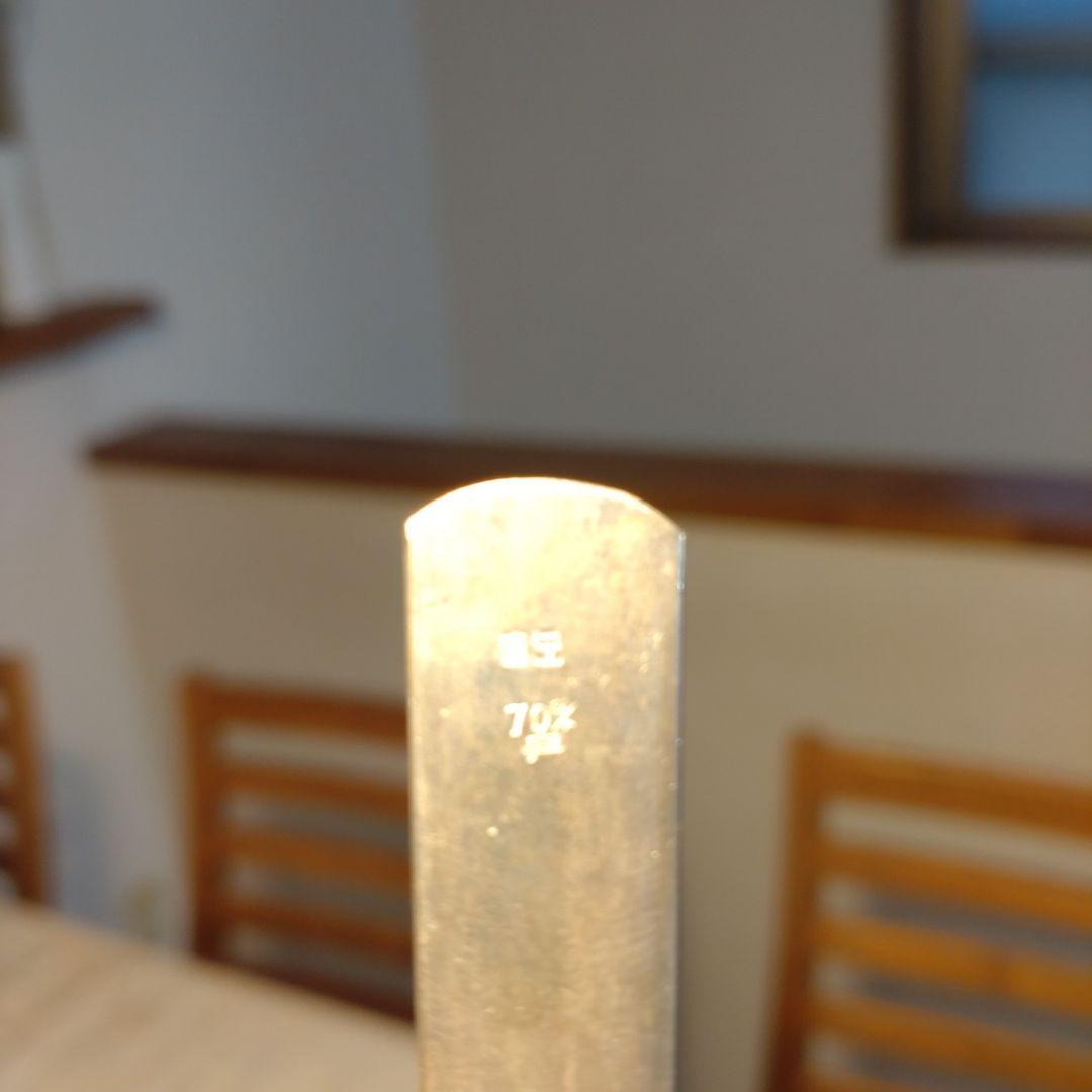 韓国　アンティ−ク　スプーンと箸セット