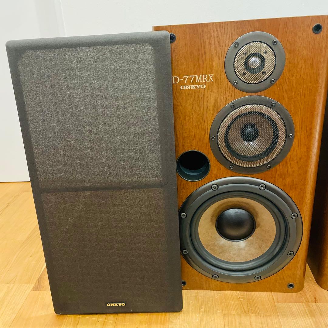 ② ONKYO ロングセラー 大型3wayスピーカー D-77MRX (L)
