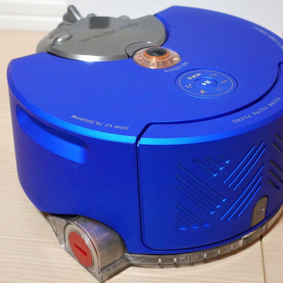 美品☘️ 360 heurist ロボット掃除機 ダイソン ブルー Dyson ②