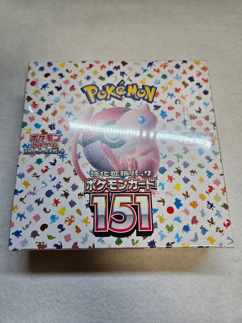 【新品未開封／シュリンク付き】ポケモンカード ポケモンカード151正規品
