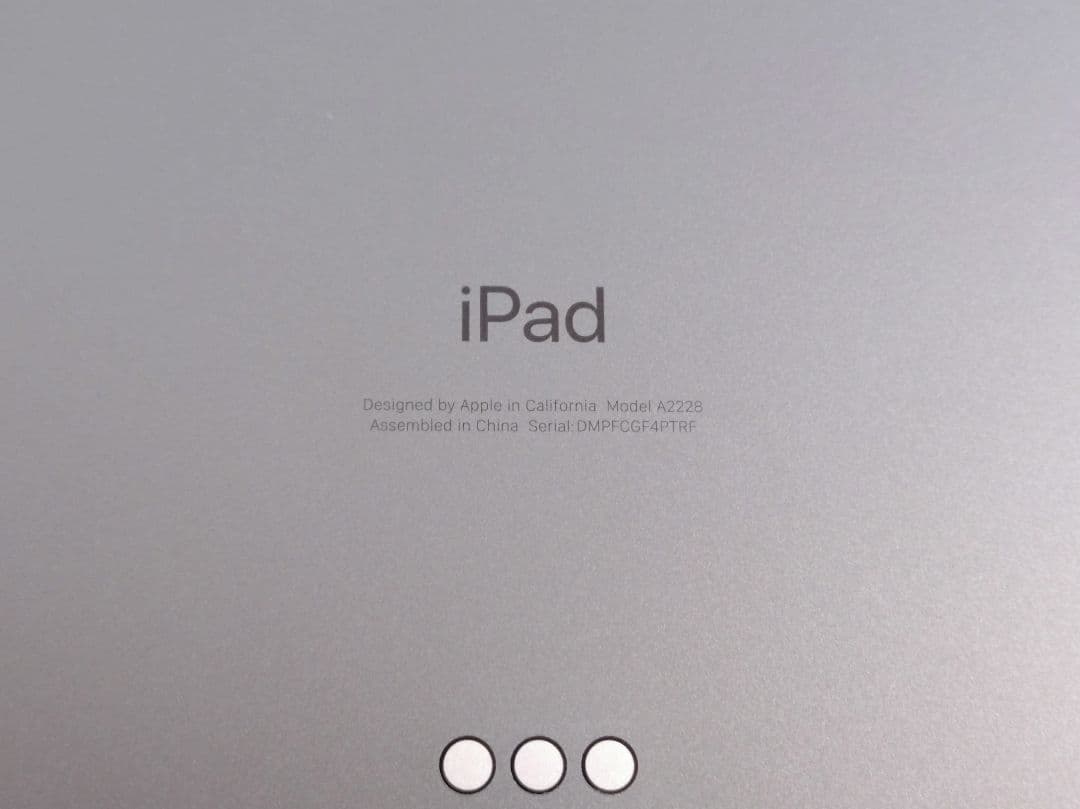 iPad Pro 11インチ 第2世代 Wi-Fi 128GB スペースグレイ