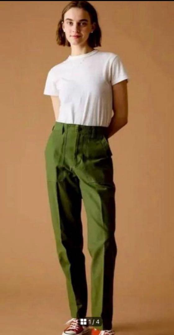 美品 早い者勝ち！ シンゾーン ベイカーパンツ 38 カーキ