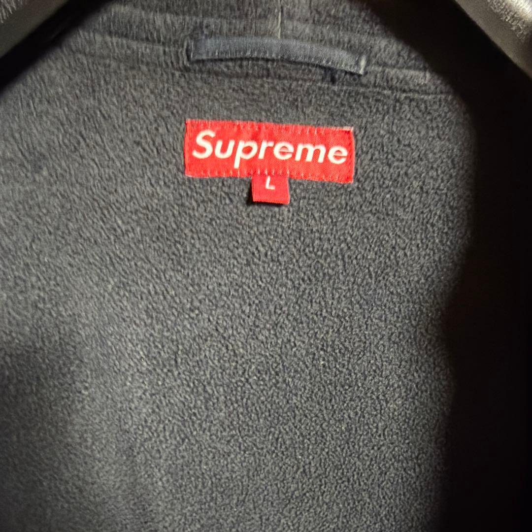 Supreme ネイビー　モッズコート Lサイズ