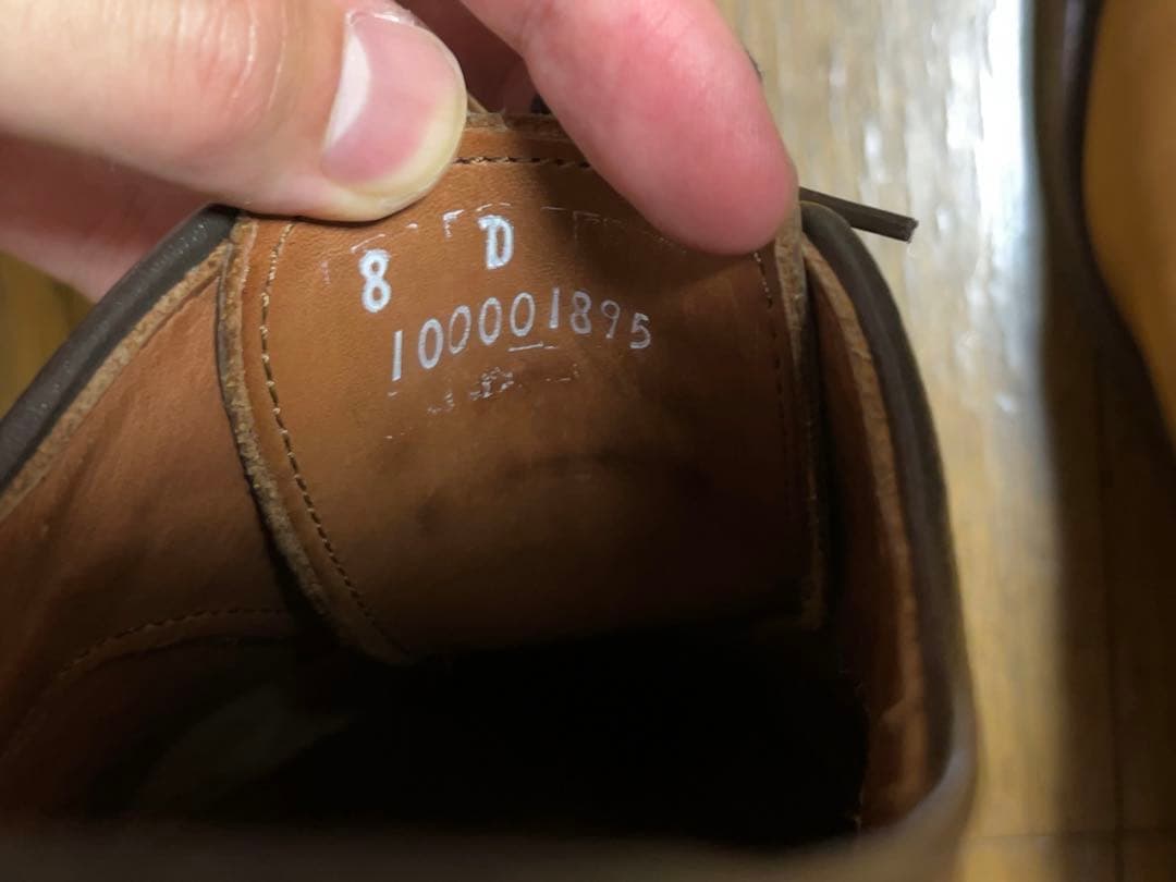 a*9様 【貴重】アレンエドモンズ 8D（ブルックスブラザーズ別注）