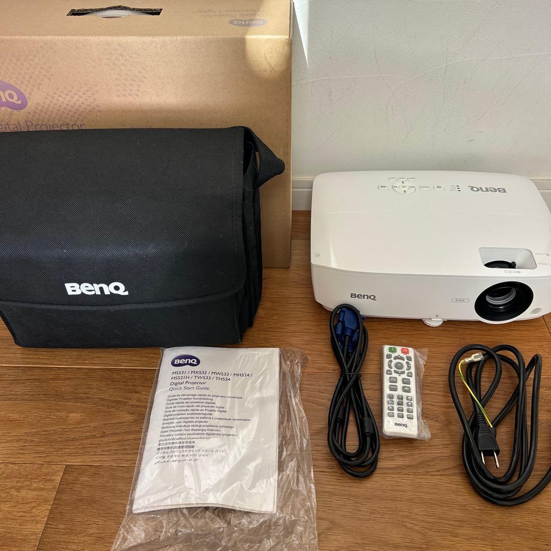 BENQ プロジェクター 本体 + 付属品+キャリングケース