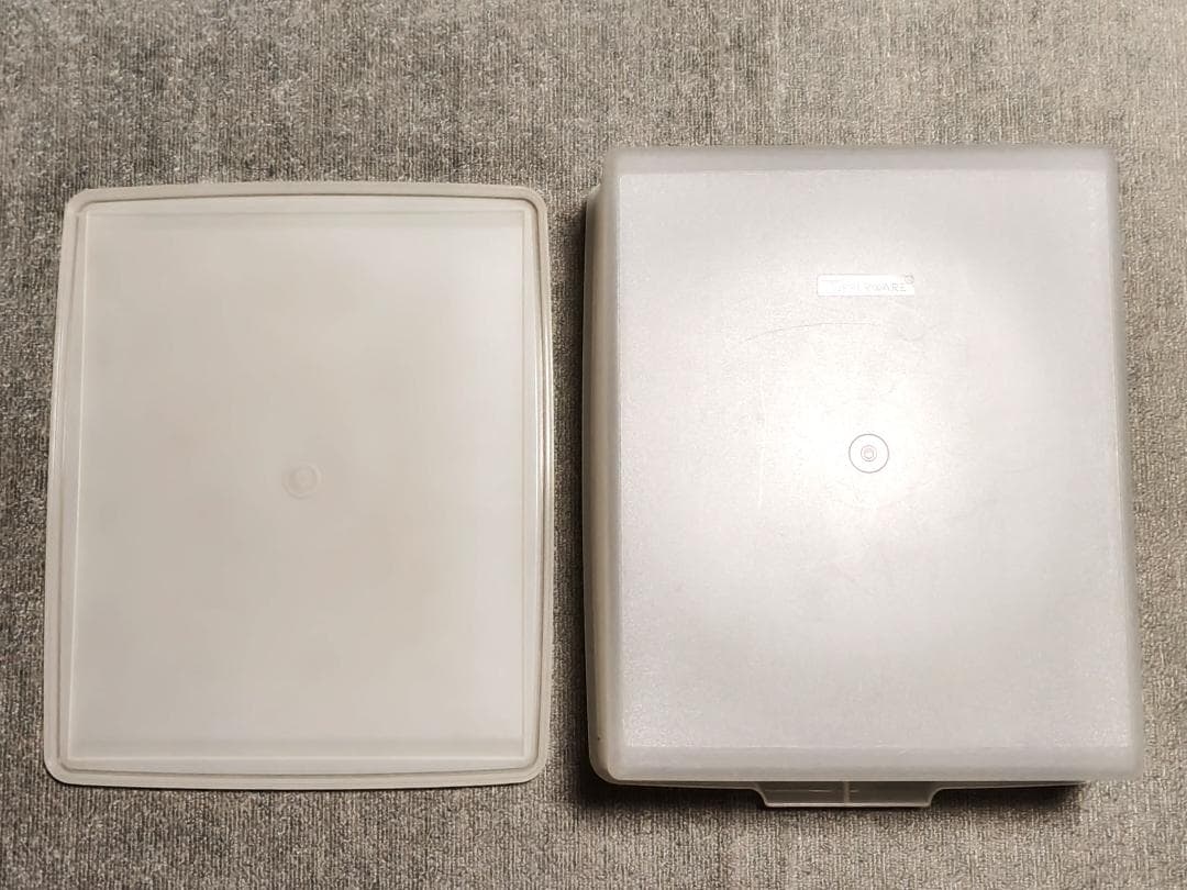 4点セット タッパーウェア スーパーケース クリア 衣装ケース