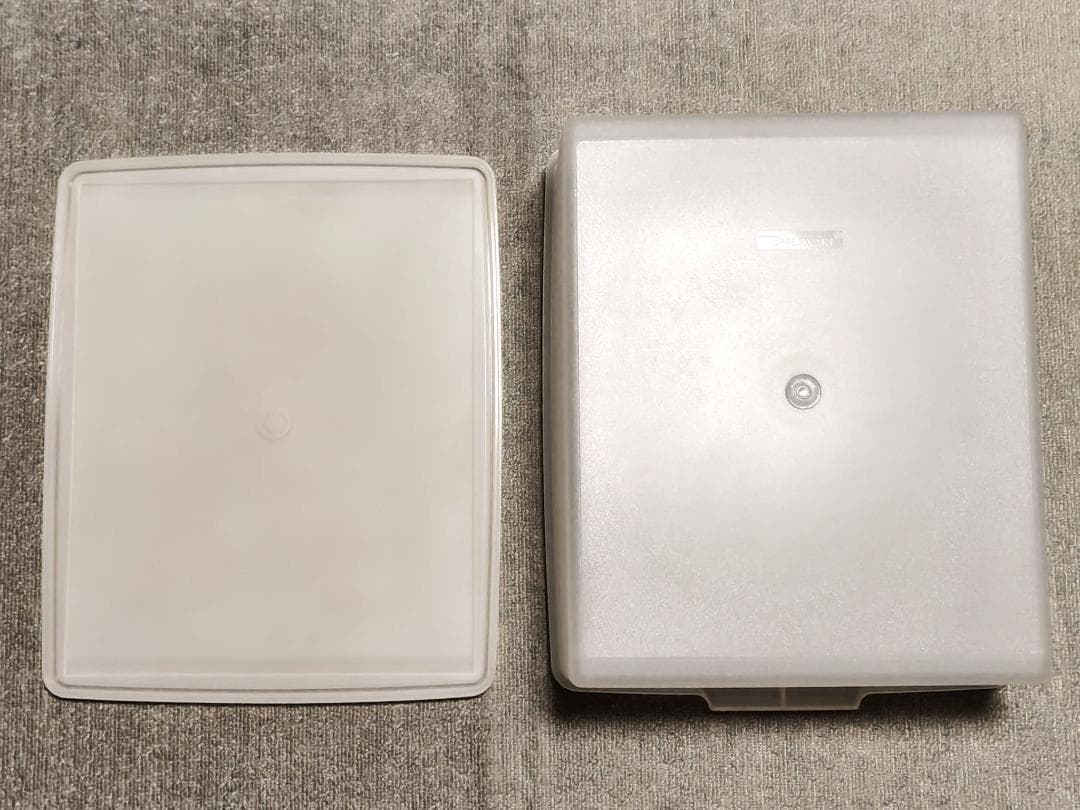 4点セット タッパーウェア スーパーケース クリア 衣装ケース