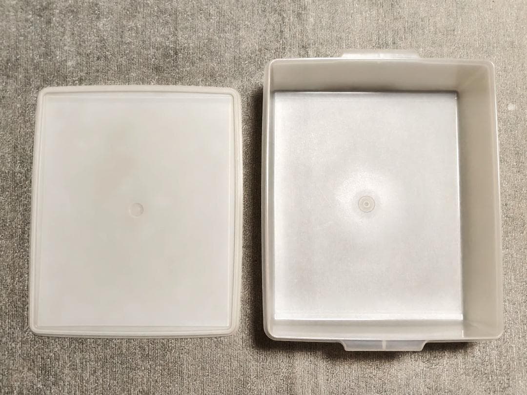 4点セット タッパーウェア スーパーケース クリア 衣装ケース