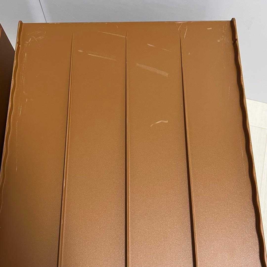 タッパーウェア スーパーチェスト セピア 2個セット