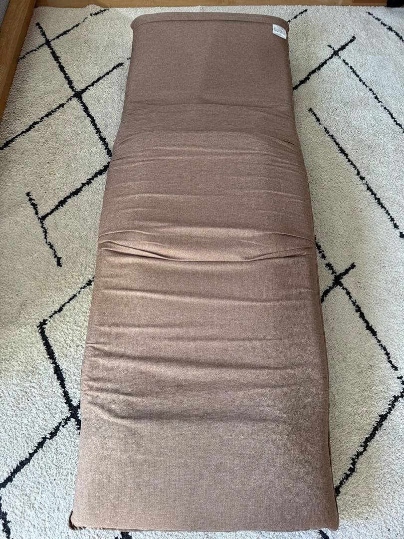 美品 ネオボディサポートチェアII　ワイドロングタイプ　座椅子