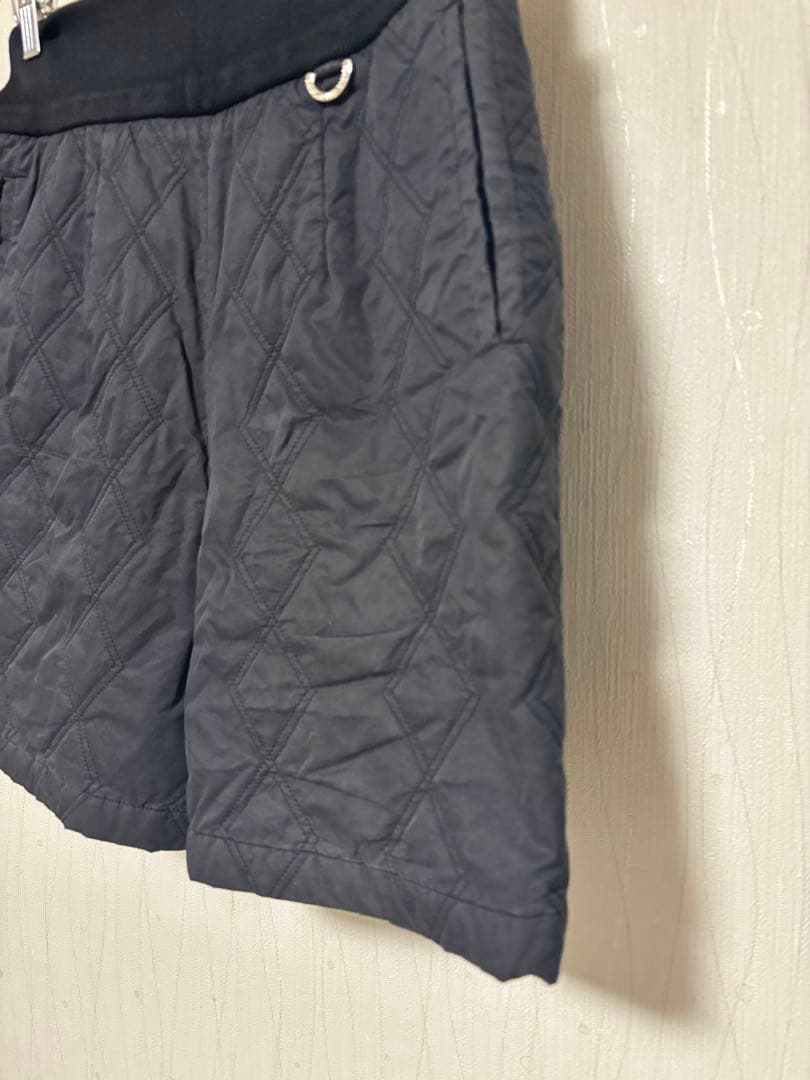 クリスチャンディオール　ハーフパンツ　キルティング　中綿　保温　ゴルフ