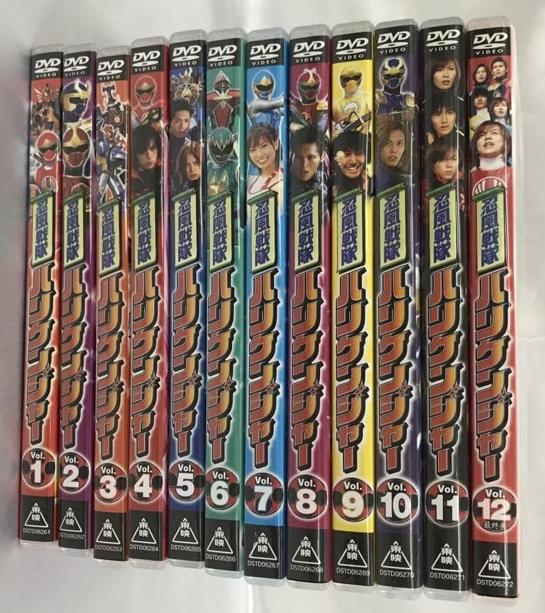 忍風戦隊ハリケンジャー 通常版 全12巻セット