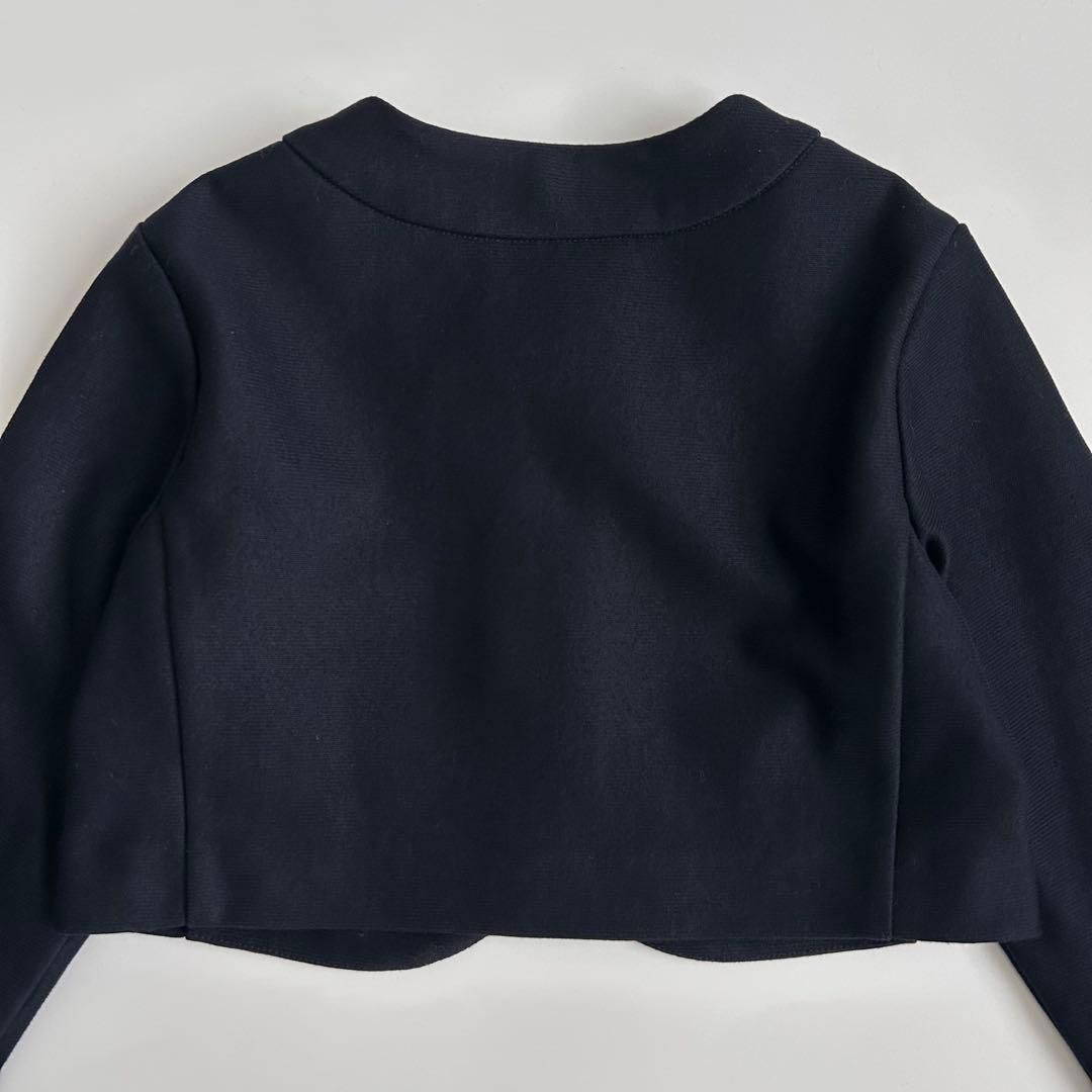 一回のみ使用ケイトスペードセレモニー用カーディガントドラーボレロジャケット130