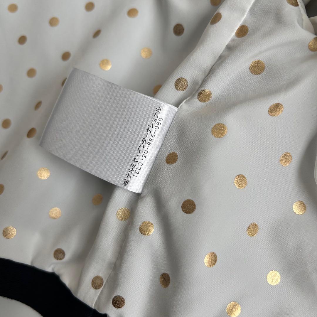 一回のみ使用ケイトスペードセレモニー用カーディガントドラーボレロジャケット130