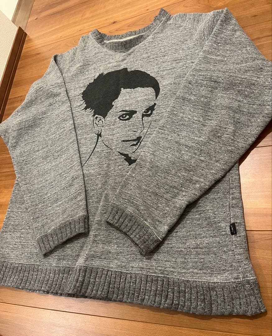 Nexus7 ネクサス7 グレークルーネック スウェット L ヘビーオンス　レア