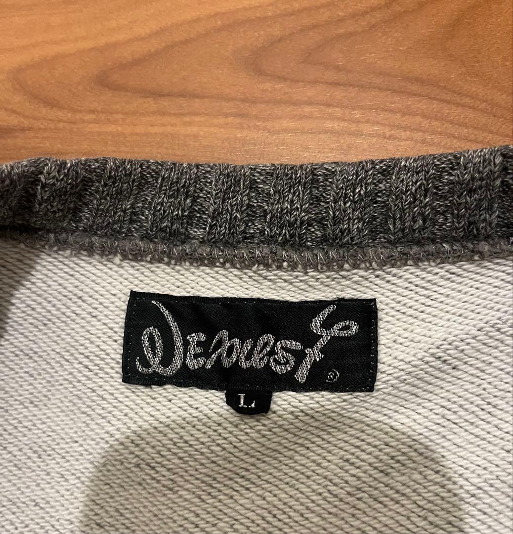 Nexus7 ネクサス7 グレークルーネック スウェット L ヘビーオンス　レア