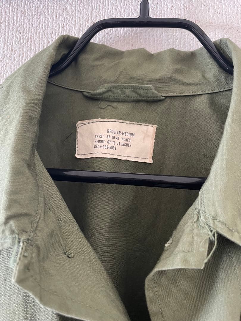 【M-R】 ジャングルファティーグ　3rd ノンリップ　 米軍実物　army