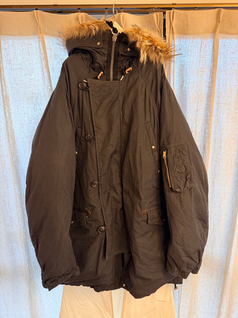 ジャケット・アウター VISVIM 25AW VALDEZ DOWN COAT BLACK 4