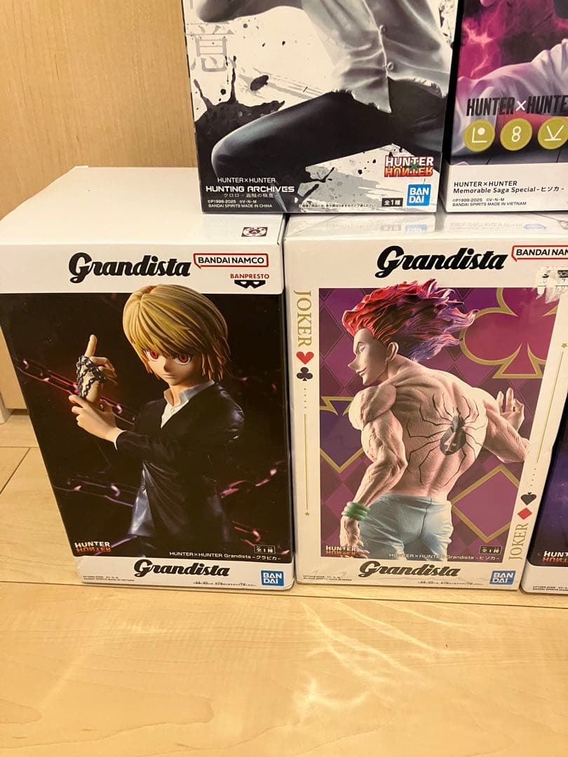 HUNTER x HUNTER Grandista他フィギュアセット フェイタン