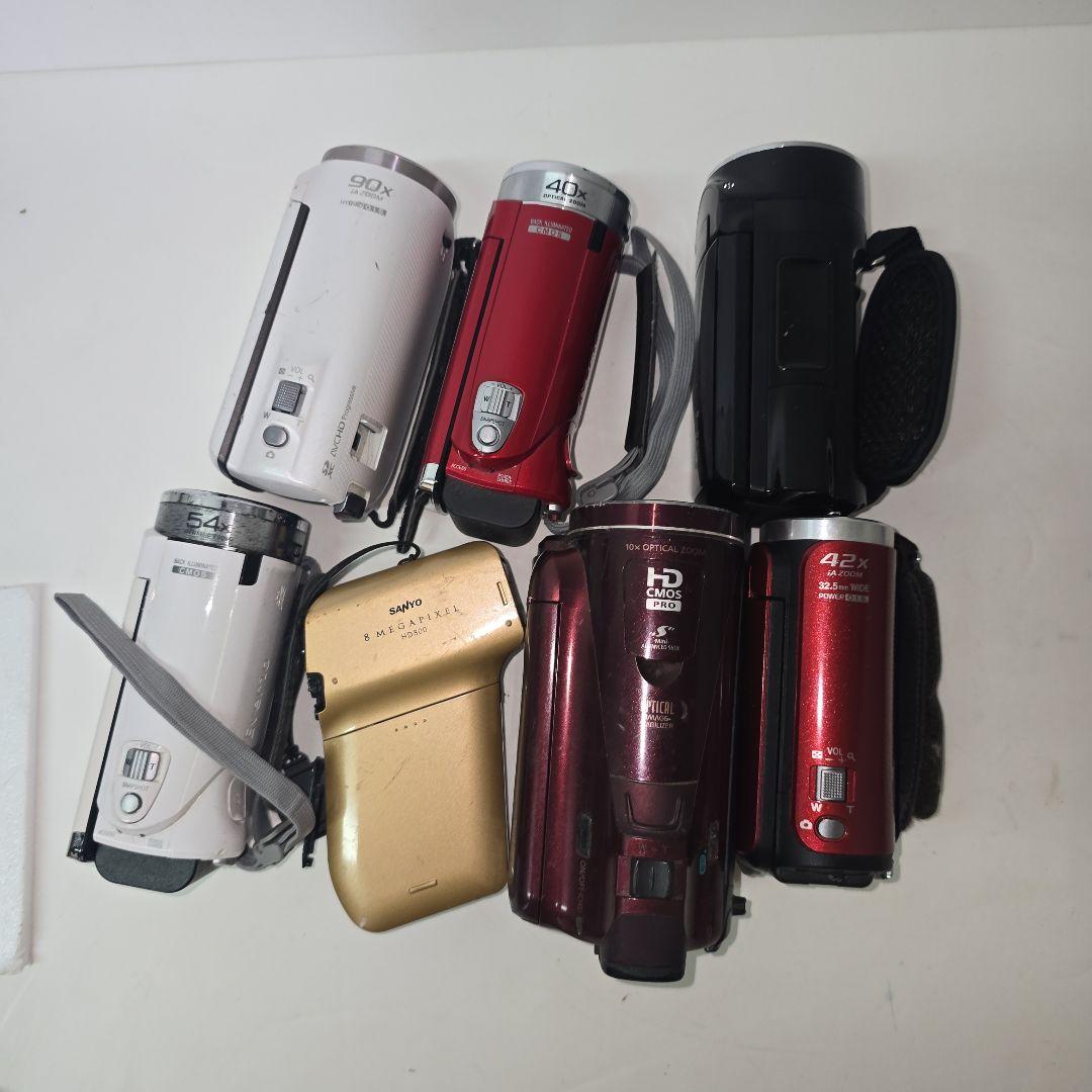 ビデオカメラセット 7台