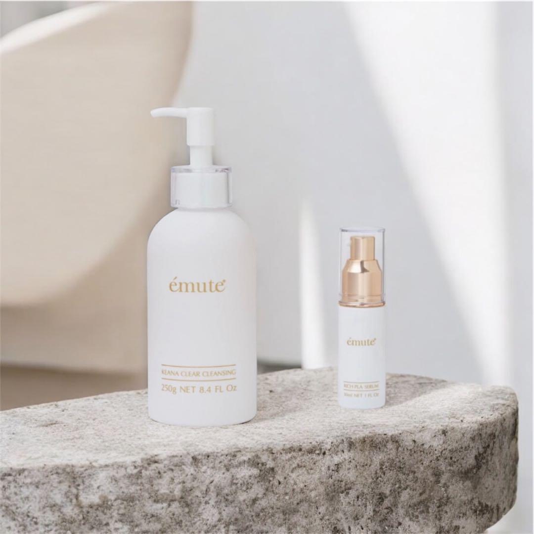 エミューテクレンジング美容液セット