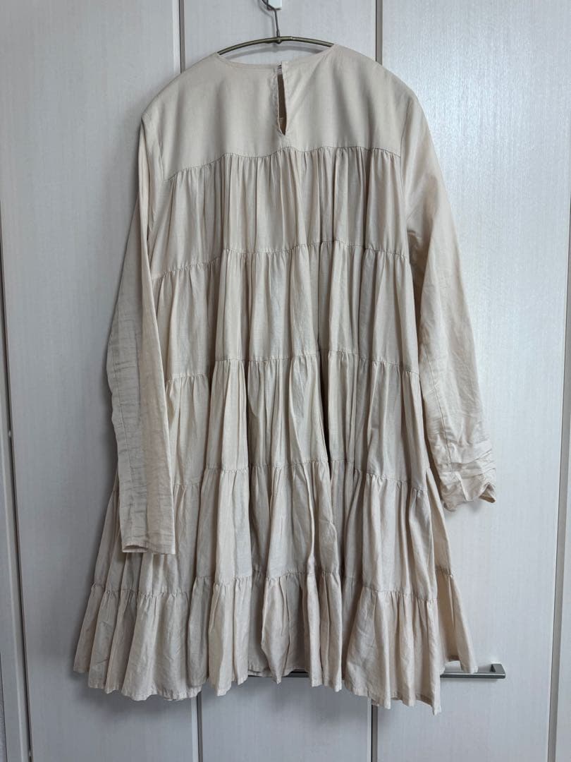 Marlette アイボリー ティアードチュニック