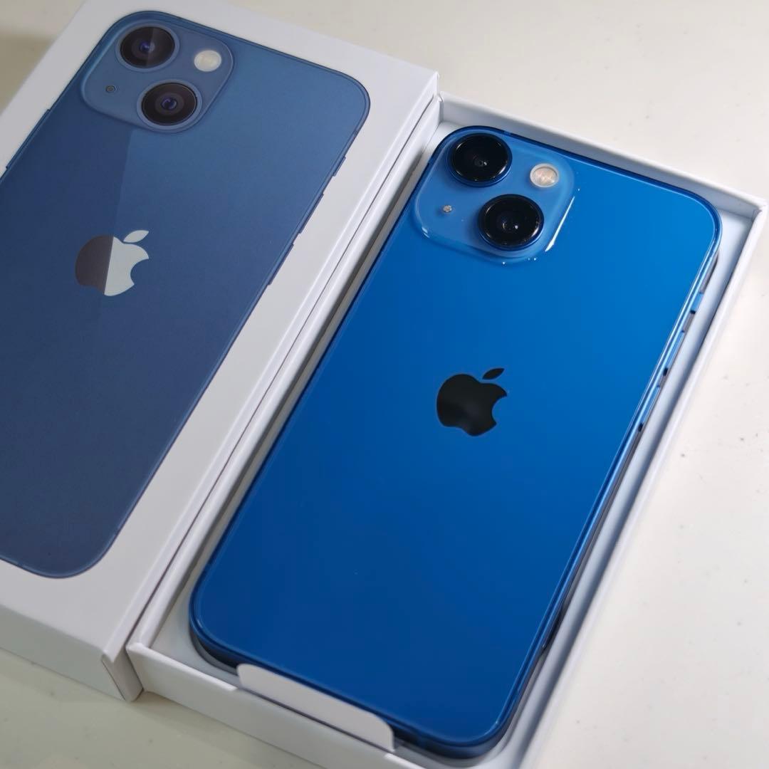 【新品未使用】iPhone 13 mini ブルー 128GB