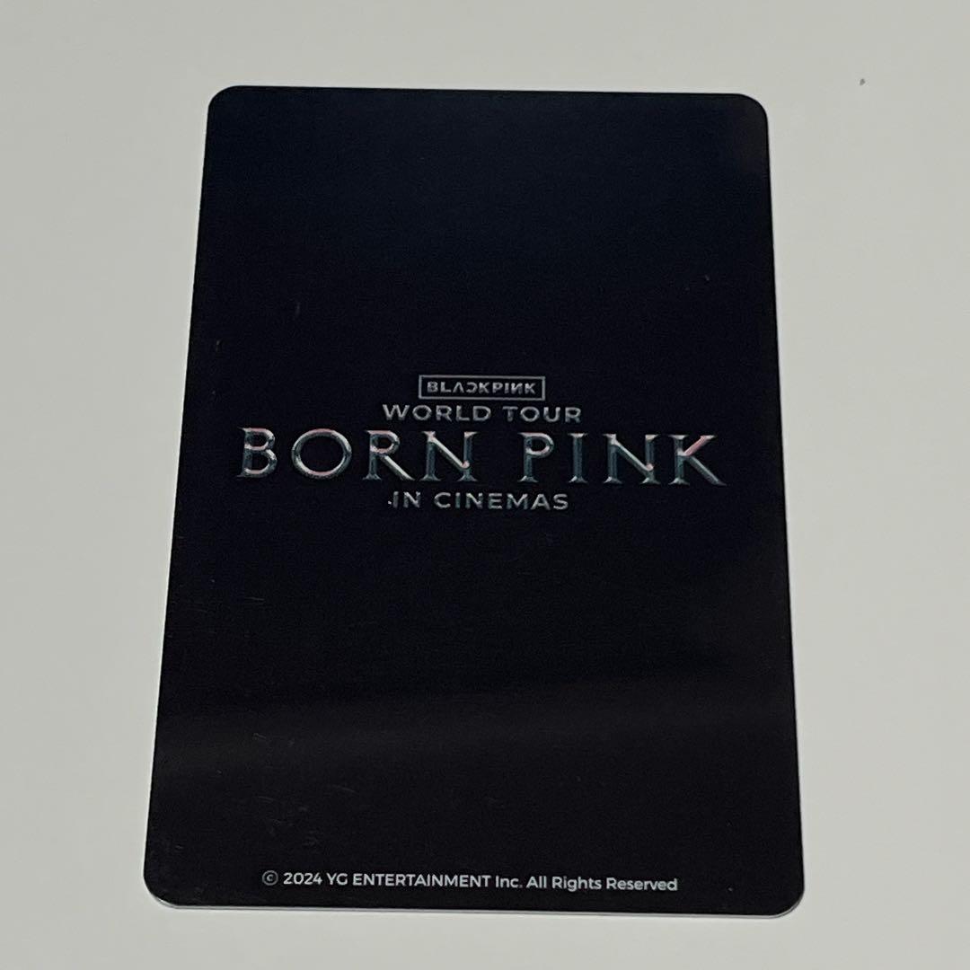 正規品　BLACKPINK BORN PINK 映画特典 トレカ　ポストカード