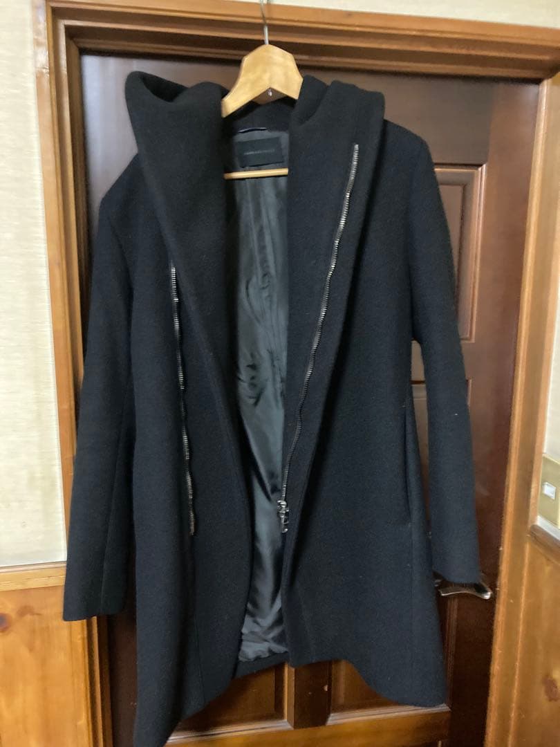 さ*ん様 junhashimoto ラップフードコート 黒 サイズ4（L）