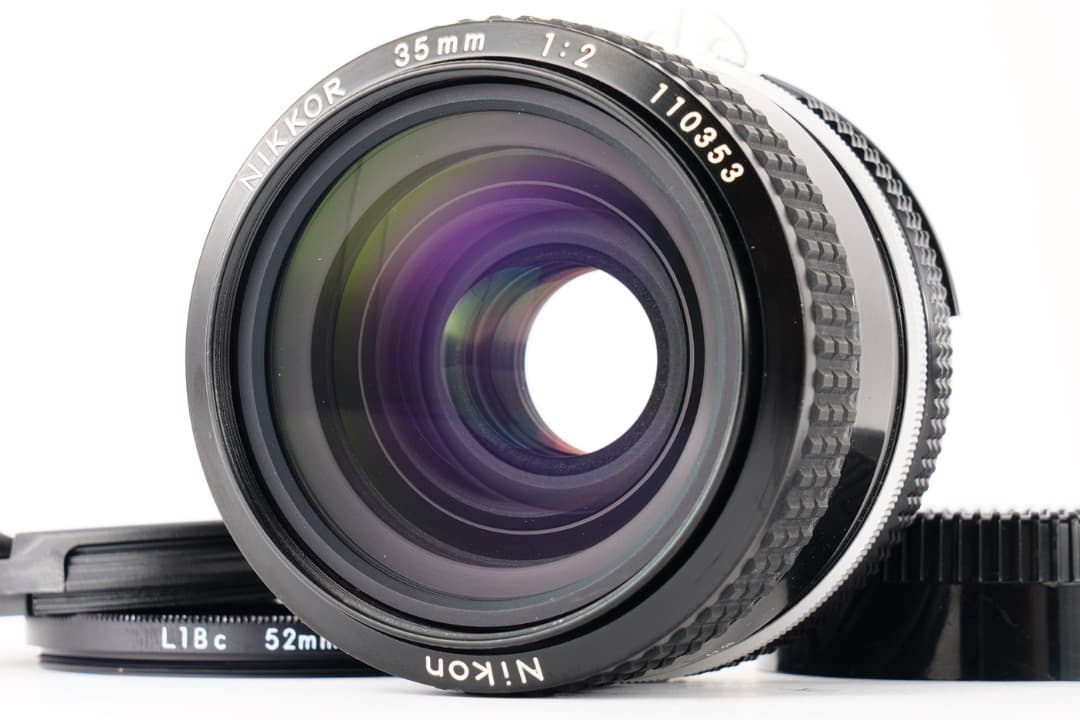 【極美品】Nikon Ai Nikkor 35mm F2 ニコン 353