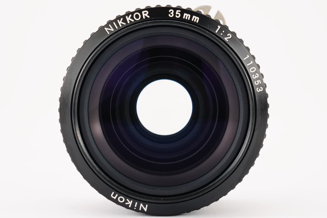 【極美品】Nikon Ai Nikkor 35mm F2 ニコン 353
