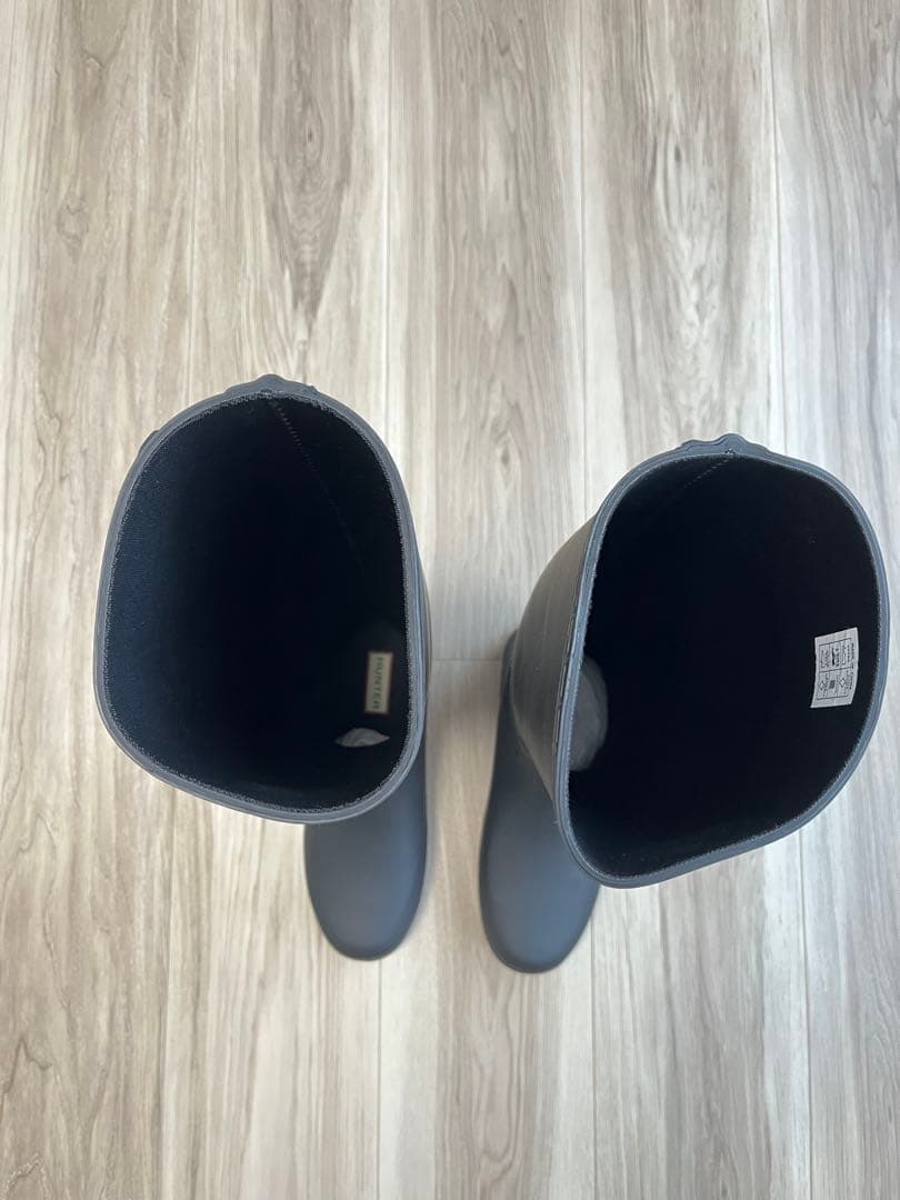 Hunter ハンター レディース ロングレインブーツ- ブラック