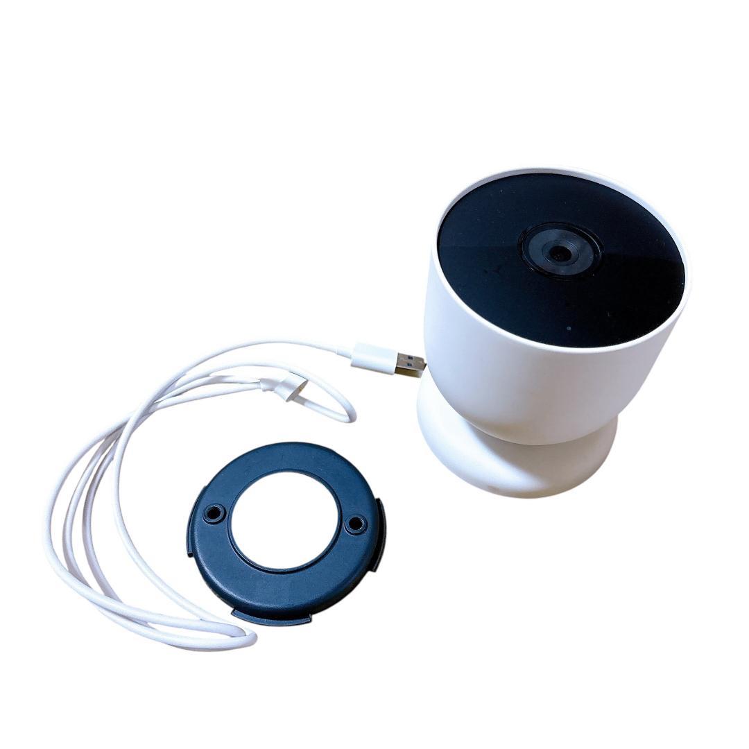 Google Nest Cam 屋内/屋外対応 ケーブルあり