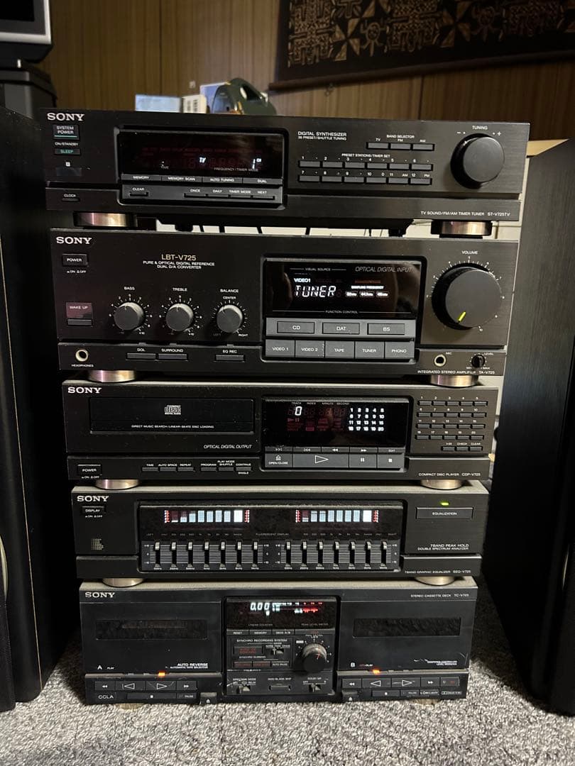 SONY LBT-V725 オーディオ　セット売り